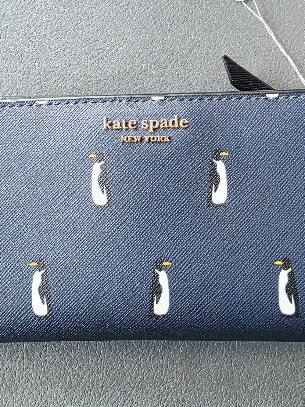 Kate Spade New York Navy Penguin Wallet